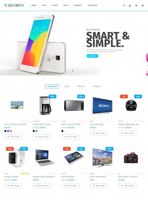 Sconto - Premium Magento 2 and 1 Theme