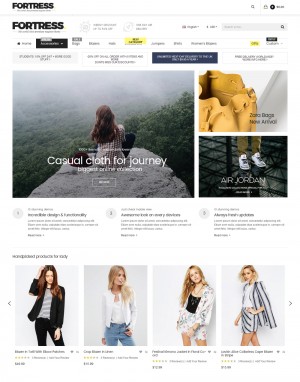 Fortress - Multi-Purpose Responsive Magento 2 and Magento 1 Theme